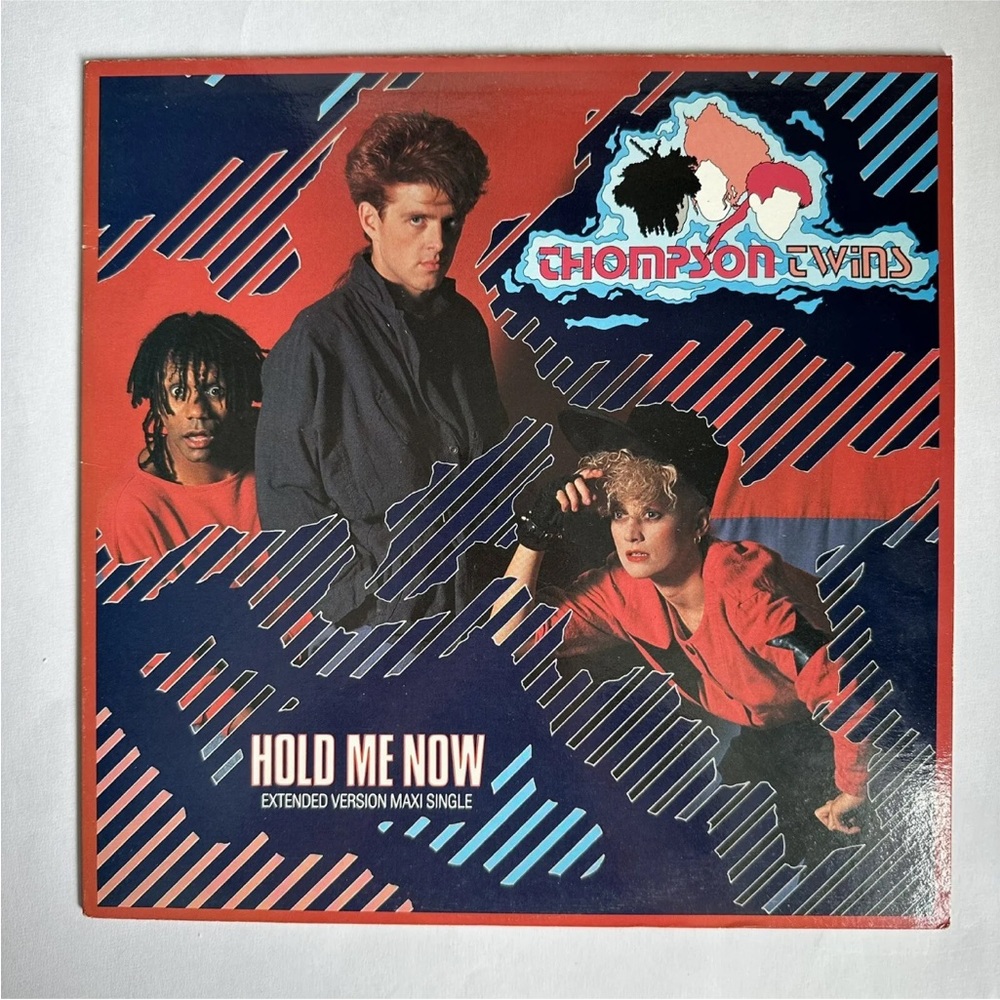Thompson Twins Hold Me Now - Extended Version Maxi Single-
Vinyl 45 Arista 1984